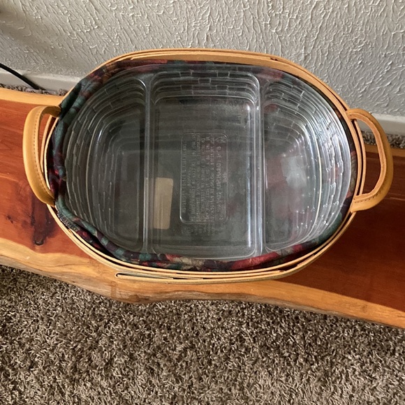 Bundle Longaberger Fall Daily Blessings Basket with liner and 2 protectors. - Picture 2 of 6